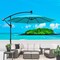 Edge Collections - SolarPowered Patio Umbrella with LED Lights - 1 Piece